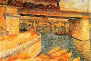 Bridges Across the Seine at Asnieres